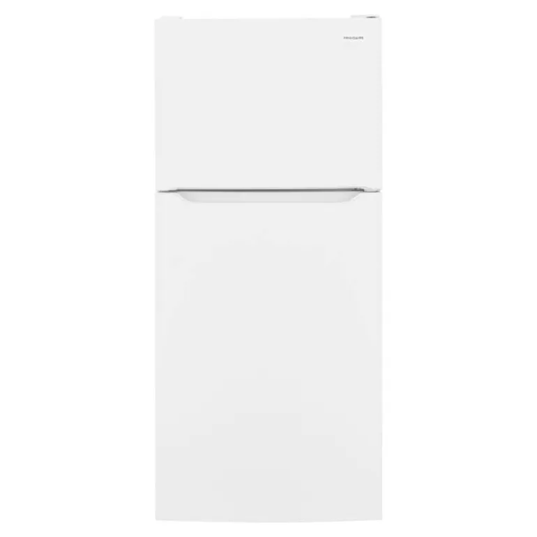 FRIGIDAIRE 18 Cu ft 30 In Refrigerator White Top Freezer - FFHT1814YW