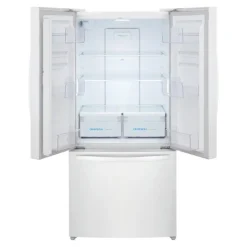 FRIGIDAIRE 18 Cu ft 32 In Refrigerator White Bottom Freezer, French door - FRFG1723AW
