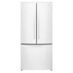 FRIGIDAIRE 18 Cu ft 32 In Refrigerator White Bottom Freezer, French door - FRFG1723AW