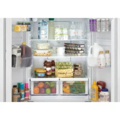 FRIGIDAIRE 18 Cu ft 32 In Refrigerator White Bottom Freezer, French door - FRFG1723AW