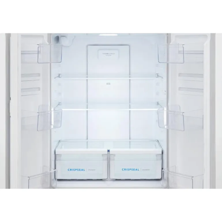FRIGIDAIRE 18 Cu ft 32 In Refrigerator White Bottom Freezer, French door - FRFG1723AW