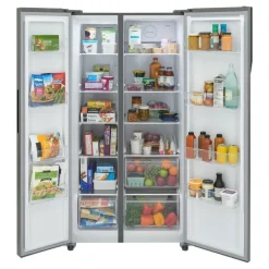 FRIGIDAIRE 21,4 Cu ft 36 In Refrigerator Stainless Side by side - FRSG2115AV