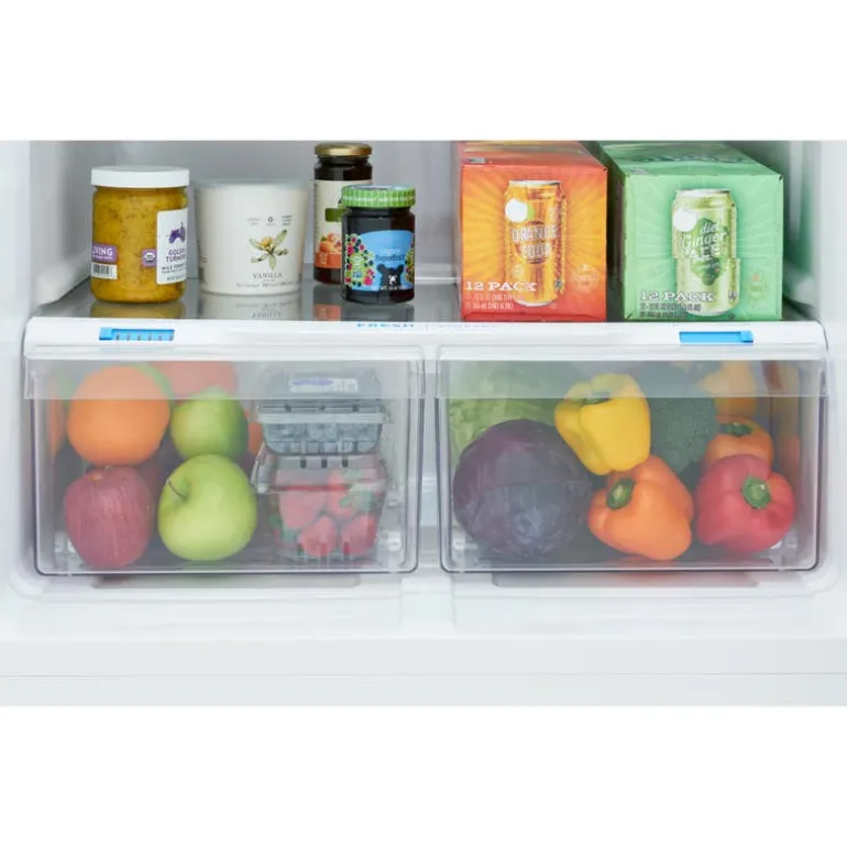 FRIGIDAIRE 18 Cu Ft 30 In Refrigerator Stainless Top Freezer - FRTE1835AV