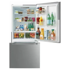 FRIGIDAIRE 19 Cu ft 30 In Refrigerator Stainless Bottom Freezer - FRBE1925AF