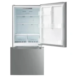 FRIGIDAIRE 19 Cu ft 30 In Refrigerator Stainless Bottom Freezer - FRBE1925AF