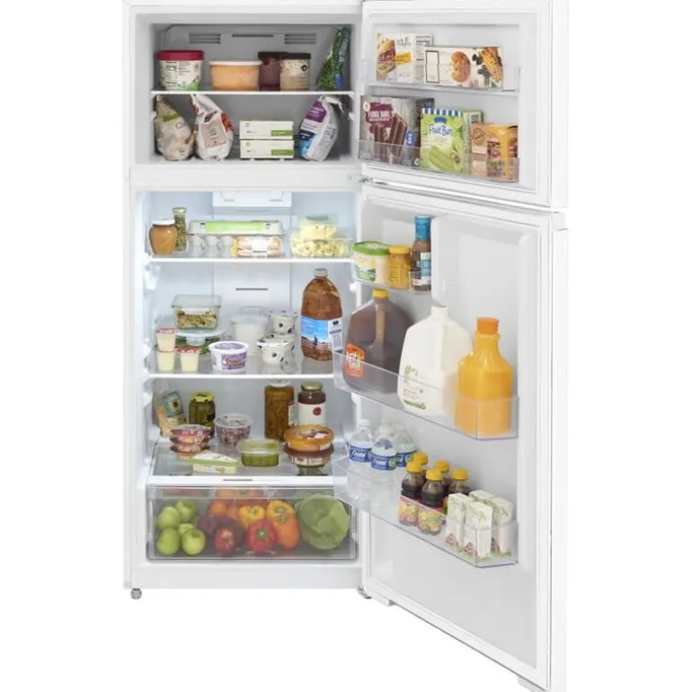 FRIGIDAIRE 16 Cu Ft 28 In Refrigerator White Top Freezer - FRTE1622AW