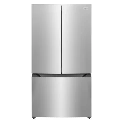 FRIGIDAIRE 20 Cu ft 36 In Refrigerator Stainless Bottom Freezer, French door - FRFG2011AV
