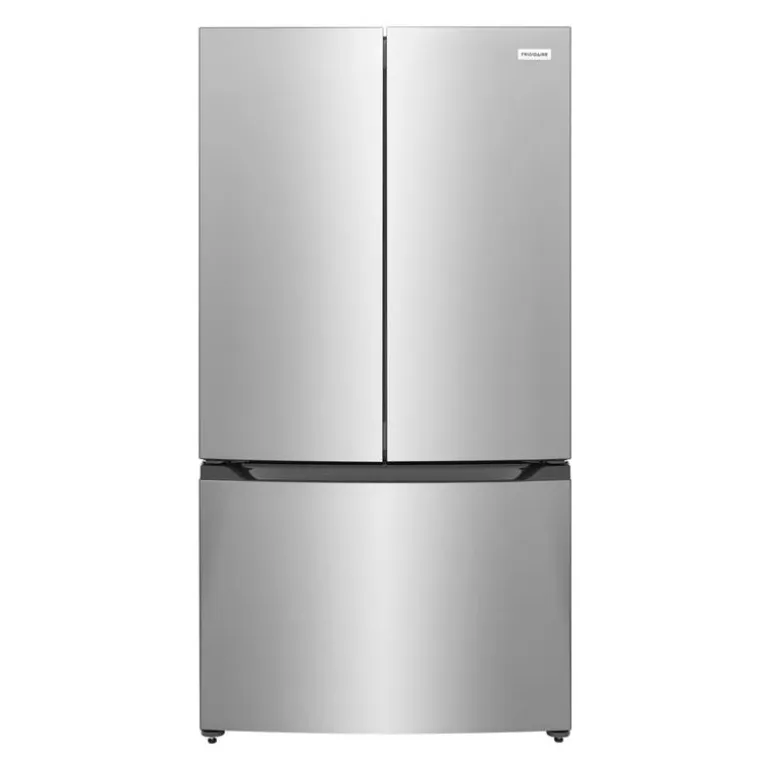 FRIGIDAIRE 20 Cu ft 36 In Refrigerator Stainless Bottom Freezer, French door - FRFG2011AV