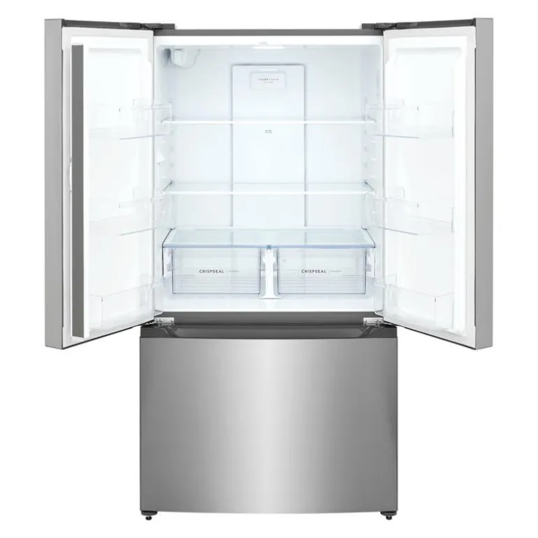 FRIGIDAIRE 20 Cu ft 36 In Refrigerator Stainless Bottom Freezer, French door - FRFG2011AV