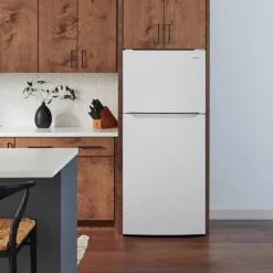 FRIGIDAIRE 18 Cu Ft 30 In Refrigerator White Top Freezer - FRTE1835AW