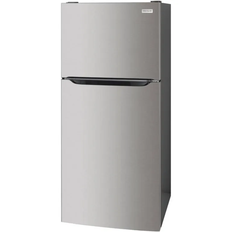 FRIGIDAIRE 18 Cu ft 30 In Refrigerator Stainless Top Freezer - FRTE1835AS