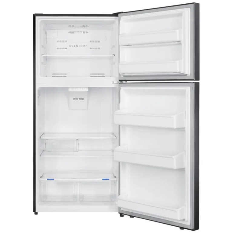 FRIGIDAIRE 18 Cu ft 30 In Refrigerator Stainless Top Freezer - FRTE1835AS