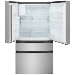 FRIGIDAIRE 26,3 Cu Ft 36 In Refrigerator Stainless Bottom Freezer, French door - FRMS2733AV