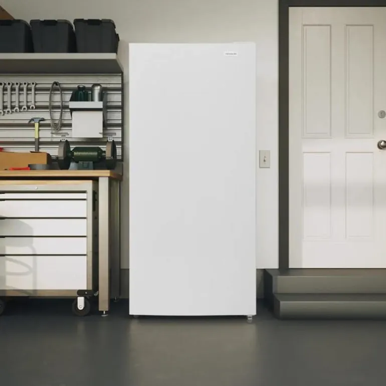 FRIGIDAIRE 21 Cu. Ft. Convertible Refrigerator/Freezer White, Vertical, 30" - FFUV2126AW