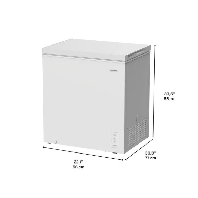 FRIGIDAIRE 7 cu ft Convertible Freezer White, Honrizontal, 22.05" - FFCS0762AW