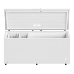FRIGIDAIRE 24,9 Cu Ft Freezer White, Honrizontal, 83