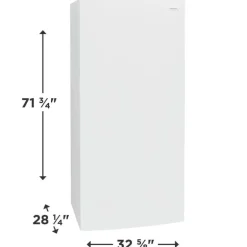 FRIGIDAIRE 20 cu. ft. Freezer White, Vertical, 32
