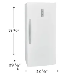 FRIGIDAIRE 20 cu. ft. Freezer White, Vertical, 32