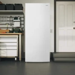 FRIGIDAIRE 16 Cu. Ft. Garage Ready Upright Refrigerator White All refrigerator - FRAE1626AW