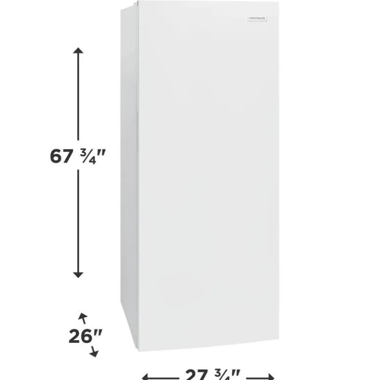 FRIGIDAIRE 16 Cu. Ft. Garage Ready Upright Refrigerator White All refrigerator - FRAE1626AW