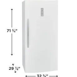 FRIGIDAIRE 20 Cu ft Refrigerator White All refrigerator - FRAE2024AW