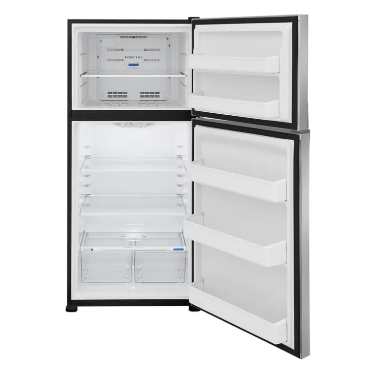 Frigidaire 20 Cu ft Refrigerator Stainless Top Freezer - FFHT2022AS