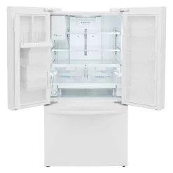 FRIGIDAIRE 36 In 27,8 Cu Ft Refrigerator White Bottom Freezer, French door - FRFS2823AW