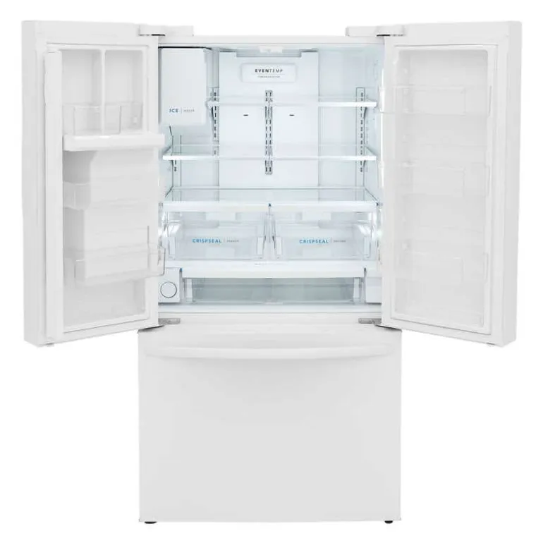 FRIGIDAIRE 36 In 27,8 Cu Ft Refrigerator White Bottom Freezer, French door - FRFS2823AW