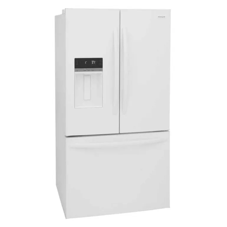 FRIGIDAIRE 36 In 27,8 Cu Ft Refrigerator White Bottom Freezer, French door - FRFS2823AW