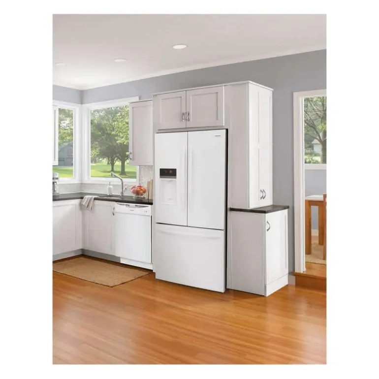 FRIGIDAIRE 36 In 27,8 Cu Ft Refrigerator White Bottom Freezer, French door - FRFS2823AW