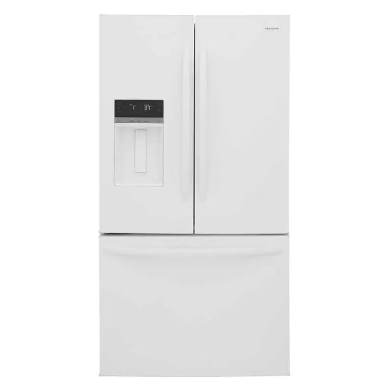 FRIGIDAIRE 36 In 27,8 Cu Ft Refrigerator White Bottom Freezer, French door - FRFS2823AW