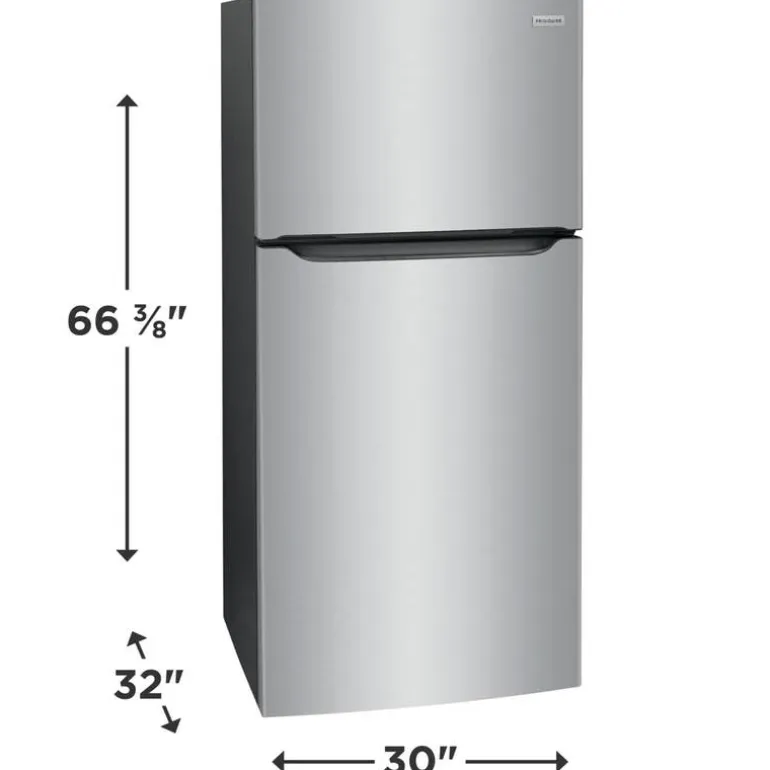 FRIGIDAIRE 30 in 20 cu ft refrigerator Stainless Top Freezer - FFTR2045VS