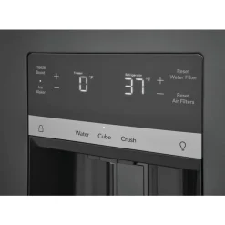FRIGIDAIRE 36 In 27,8 Cu Ft Refrigerator Black Stainless Bottom Freezer, French door - FRFS2823AD