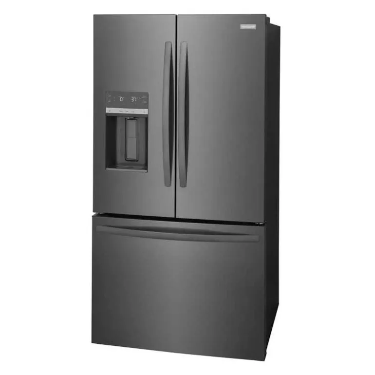 FRIGIDAIRE 36 In 27,8 Cu Ft Refrigerator Black Stainless Bottom Freezer, French door - FRFS2823AD