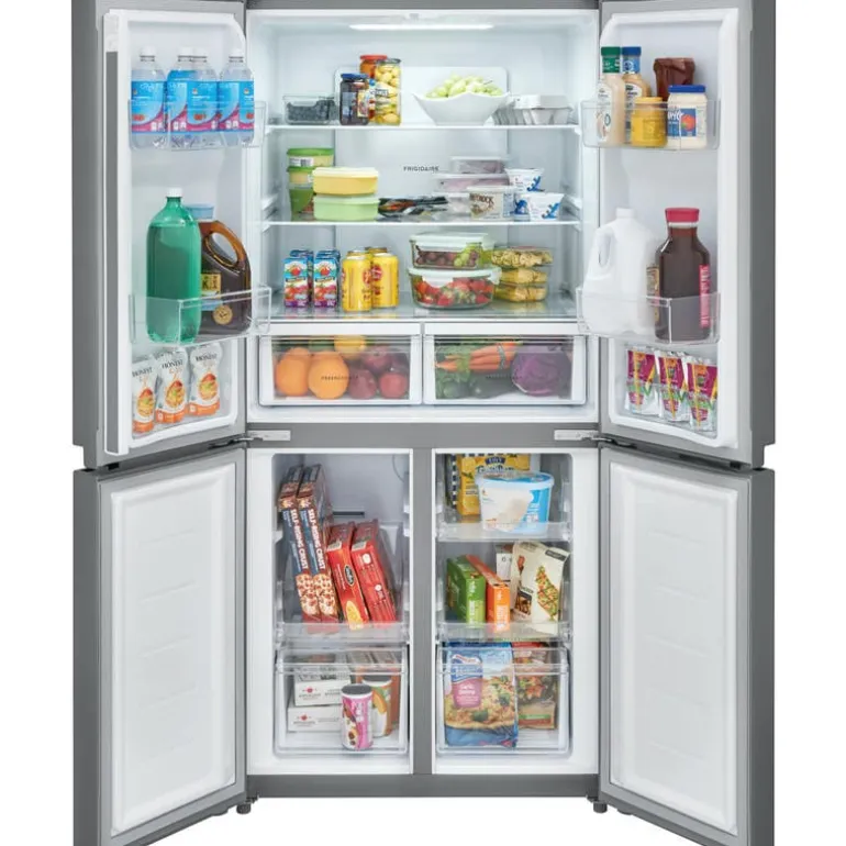 FRIGIDAIRE 33 in 17,4 cu ft refrigerator Stainless Bottom Freezer, French door - FRQG1721AV