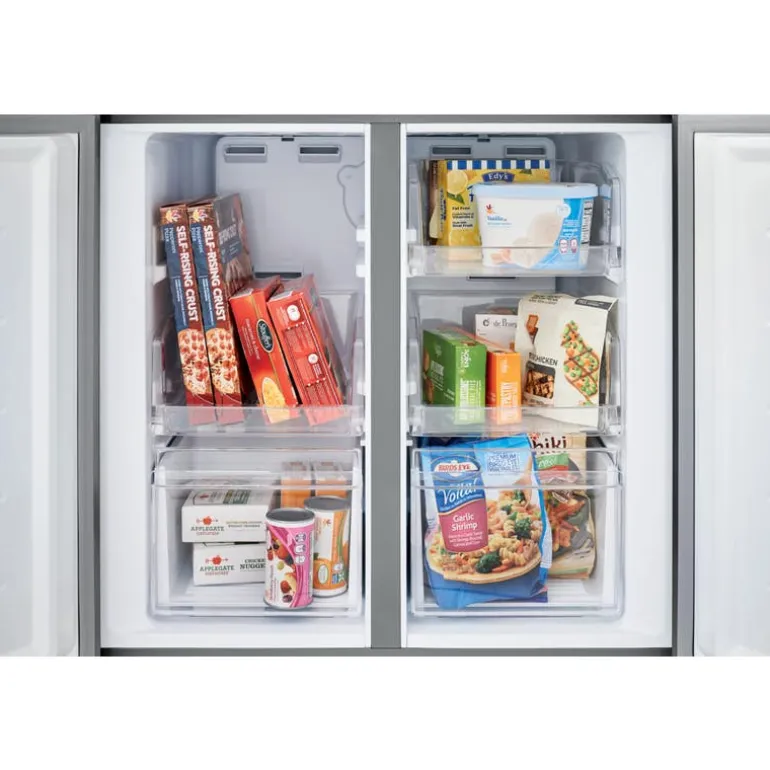 FRIGIDAIRE 33 in 17,4 cu ft refrigerator Stainless Bottom Freezer, French door - FRQG1721AV