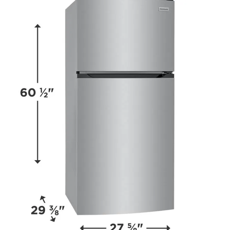 FRIGIDAIRE 27 in 13,6 cu ft refrigerator Stainless Top Freezer - FFHT1425VV