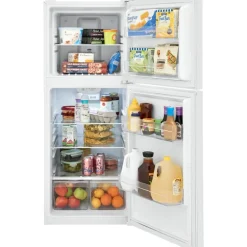 FRIGIDAIRE 24 in 10,1 ft cu refrigerator White Top Freezer - FFET1022UW