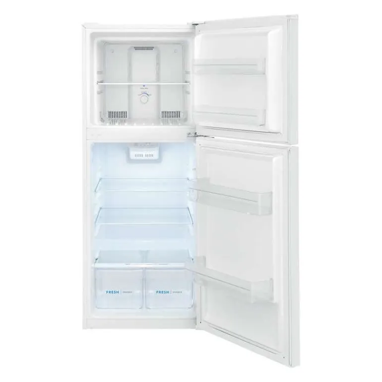 FRIGIDAIRE 24 in 10,1 ft cu refrigerator White Top Freezer - FFET1022UW