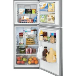 FRIGIDAIRE 24 in 10,1 ft cu refrigerator Stainless Top Freezer - FFET1022UV