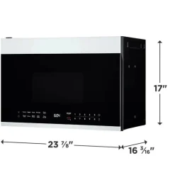 FRIGIDAIRE 24 in microvawe/range hood, White - UMV1422UW