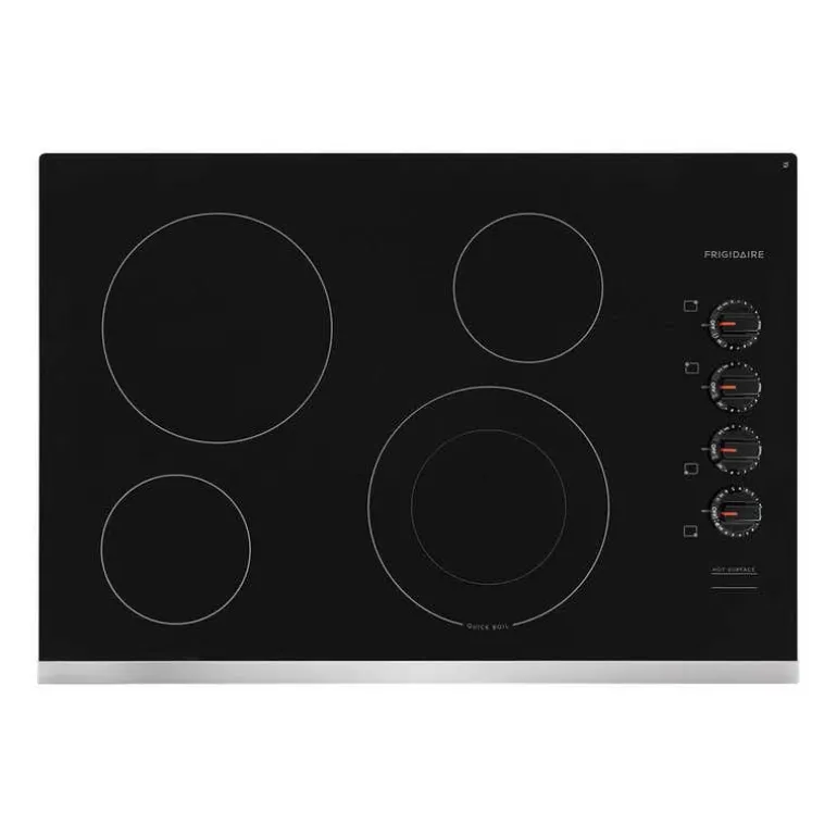 FRIGIDAIRE Cooktop Glass-Ceramic Stainless 30" Electric Stainless - FFEC3025US