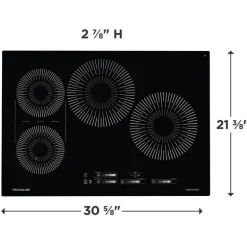 Frigidaire Cooktop Induction Black 30.5