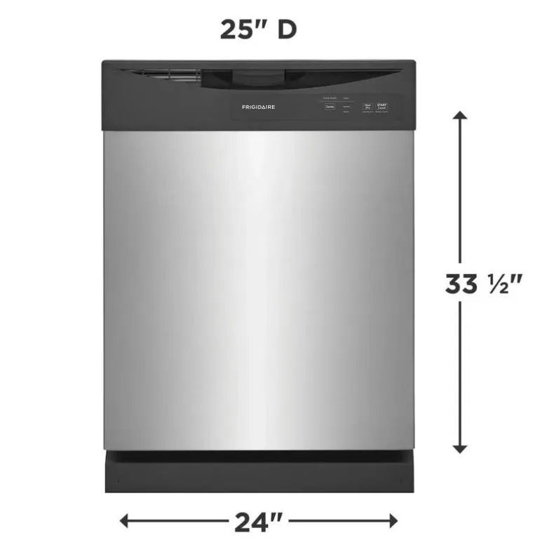 FRIGIDAIRE dishwasher Built-In Stainless 24" 62dB - FDPC4221AS