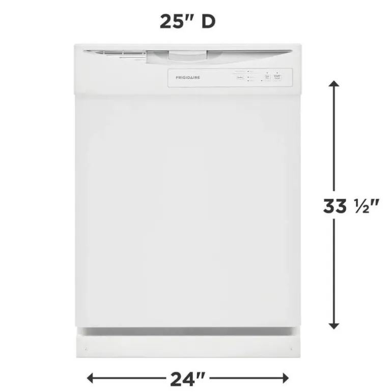 FRIGIDAIRE dishwasher Built-In White 24" 62dB - FDPC4221AW