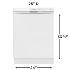 FRIGIDAIRE dishwasher Built-In White 24