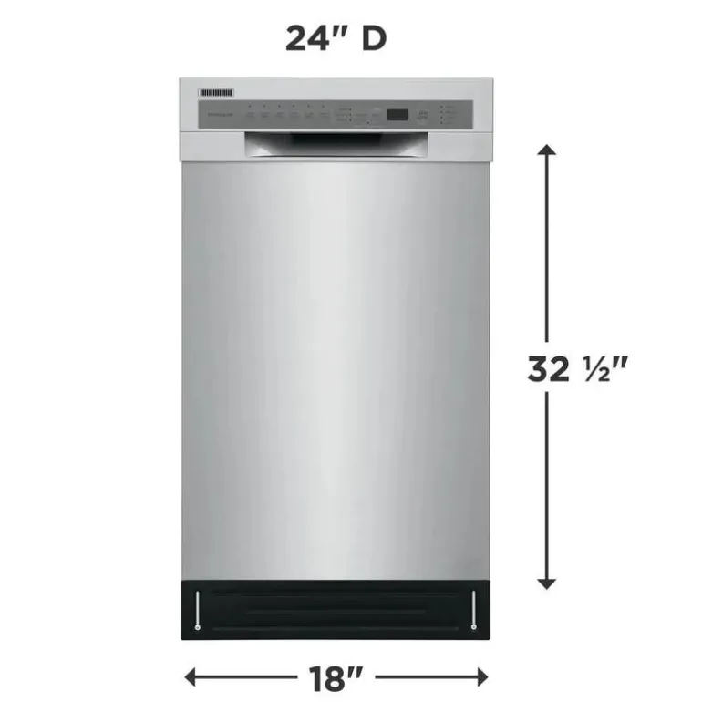 FRIGIDAIRE dishwasher Built-In Stainless 18" 52dB - FFBD1831US