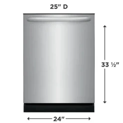 FRIGIDAIRE Dishwasher Built-In Stainless 24