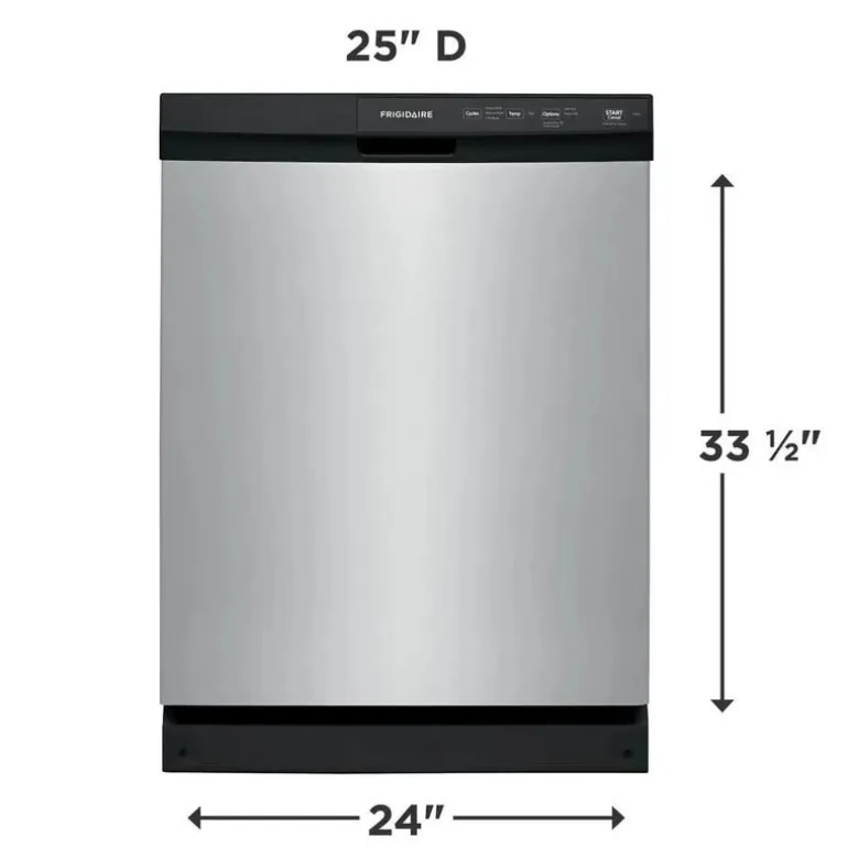 FRIGIDAIRE dishwasher Built-In Stainless 24" 60dB - FFCD2413US