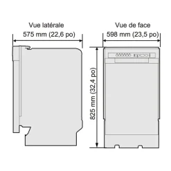 FRIGIDAIRE Dishwasher Built-In White 24